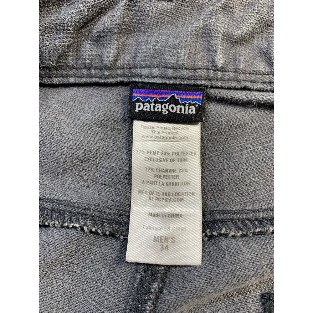 Patagonia Shorts Mens 32 Gray Workwear Outdoor Denim - Picture 3 of 5